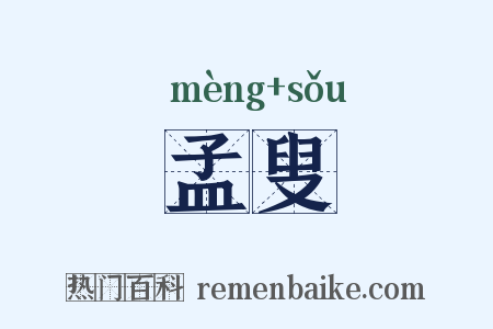 孟叟是什么意思的图片